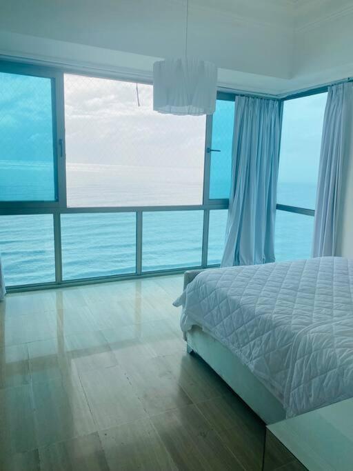 Habitacion Privada Con Vista Al Mar Ambar, Malecon Santo Domingo Eksteriør bilde